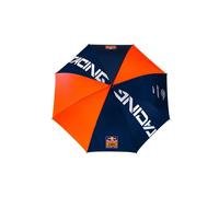 Red Bull - Parapluie Réplica de l'Équipe KTM - Taille Unique - Logos de l'Équipe de Course - Manche Télescopique - Combinaison de Couleurs de l'Équipe - Branding Partenaire