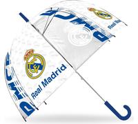 Parapluie Real Madrid Enfants 70cm Transparent Emblème