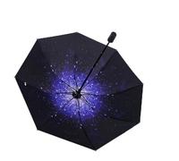 Parapluie résistant aux tempêtes - Protection UV et petit léger pour la randonnée, la ville et la vie quotidienne. Construction stable fiable contre le soleil et la pluie. 7 couleurs pour tous les