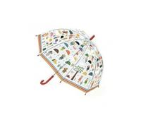 Parapluie Sous la pluie plastique illustre