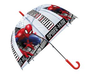 Parapluie - Spider-Man - Transparent - Enfant - Cloche - Multicolore