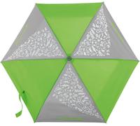 Step by Step Parapluie de poche pour enfants 22 cm avec éléments réfléchissants vert