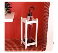 Parapluie Support de Parapluie En Bois Massif, Support De Rangement De Parapluie Avec Plateau D'égouttement, Support De Parasol Canne, Pour La Maison, Couloir, Salle D'attente Et Bureau, Installation