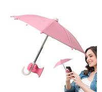 Parapluie téléphonique, mini-nuance de protection UV, bouclier solaire portable résistant à l'eau avec aspiration, parapluie mains libres pour tablette, voiture, chaise, activités extérieures, plage,