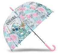 Parapluie transparent 46 cm Stitch Bleu G