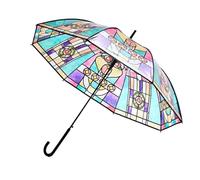 Parapluie transparent 58 4 cm Parapluie à bulles transparent Coupe-vent Imperméable Parapluie à ouverture automatique pour cérémonie de mariage parapluie canne