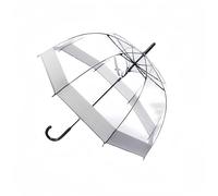 Parapluie transparent à bulles d'air - Imperméable - Transparent pour adultes - Parfait pour les mariages, les photos de remise de diplôme - Poignée J Hook à ouverture automatique