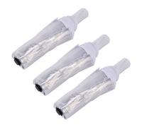 Parapluie Transparent Automatique Pour Femmes Et Hommes, Pliable, Bordure Transparente Et Blanche, Tendance Yo-3x Blanc