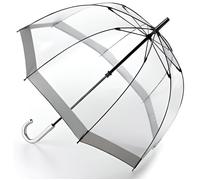 Parapluie transparent cloche argenté Birdcage F…