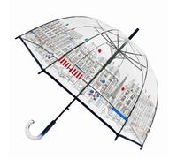 Parapluie transparent long et automatique Paris