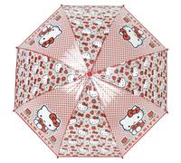 Parapluie transparent manuel Cyp Brands Hello Kitty Rose 48 cm