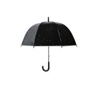 - Parapluie transparent noir Etoiles