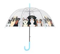 Parapluie transparent pour chiens 86,5 cm