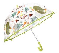 Parapluie transparent pour enfant animaux vert TU