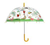 Parapluie Transparent Pour Enfant Avec Motifs D'Insectes Et Poignée Jaune