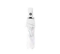Parapluie transparent pour femme avec parapluie coupe-vent automatique pliable pour homme et femme Parapluie de voyage Ouverture et fermeture automatique, blanc