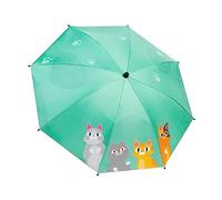 Parapluie universel imperméable avec pince pour landau - 84 x 85 cm - Pare-soleil réglable - Chat