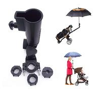 Parapluie Universel, Support de 15 mm, 25 mm 30 mm 38 mm Poignée en Option connecteur Tailles pour Chariot de Golf, vélo, bébé Poussette, Pêche Plage Chaise