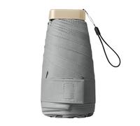 Parapluie UV, compact et portable à 6 volets | Parapluie à double usage | Réduit la chaleur anti-UV et la pluie Voyage pour femmes, hommes et enfants