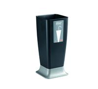 Parapluie Zeus Anthracite Base Taupe Gris 25x55x25 Cm Stefanplast