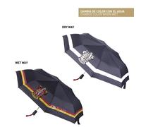 CERDÁ LIFE'S LITTLE MOMENTS – Parapluie pliant auto changeant de couleur avec l'eau – Gryffondor