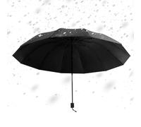 Parapluies De Pluie Anti Vent - Parasol Robuste 12 Nervures Protection UV | Grand Parapluie De Voyage Anti-Vent Léger,Pour Golf Soleil Dortoir Extérieur Université Sports Femmes