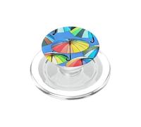 Parapluies Multicolores flottants fantaisistes PopSockets PopGrip pour MagSafe