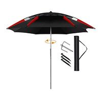 Parapluies parasols épreuves à l'épreuve de l'eau pour la pêche, Le Camping, Le Barbecue, la Plage, Le extérieur, 360 ° Protection du Soleil, Refuge de Paras