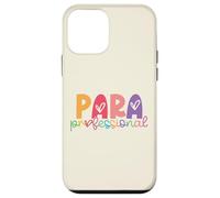 Paraprofessional Mignon Para Professeur Personnel Coeurs Colorés Coque pour iPhone 12 Mini