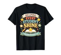 Paraprofessionnel aidant Les étudiants à Briller Design Mignon de Soutien T-Shirt