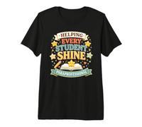 Paraprofessionnel aidant Les étudiants à Briller Design Mignon de Soutien T-Shirt Haut de Gamme