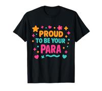 Paraprofessionnel Fier d'être Votre Professeur de Para-Yoga coloré et Mignon T-Shirt