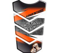PARASERBATOIO ADESIVO, TANKPAD, TANKSCHUTZ, PROTECTION DE RESEVOIR, RESINATO EFFETTO 3D compatibile con KT.M 1050 1090 1190 1290 Adventure AdventureR R Adventure-R v4