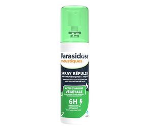 Parasidose Moustiques Zones Tropicales et Tempérées Spray Répulsif Végétal 100 ml