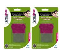 Parasidose Peigne Anti-Poux-Lentes Dents cannelées Set(S) 2x1 pc(s)