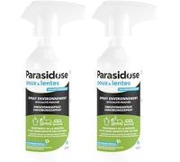 Parasidose Spray Environnement Poux - Lentes 2x250 ml