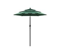 Parasol 3-laags met aluminium paal 2 m groen313853