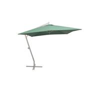 vidaXL Parasol 300 x 300 cm – Poteau en aluminium – Vert