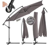 Parasol Ø 350 cm Mécanisme facile à manipuler Angle d'inclinaison réglable