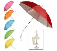 Parasol à visser sur chaise de jardin