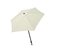 Parasol Aktive 270 x 235,5 x 270 cm Ø 270 cm Acier Aluminium Crème