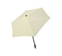 Parasol Aktive 300 x 245 x 300 cm Aluminium Crème Ø 300 cm