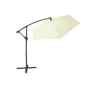 Aktive Aluminium Eccentric Banana Garden Pole Heigth 48-42 Mm 300 Cm 245 Cm Beige