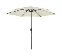 Parasol - Aktive - Hexagonal - D270 Cm - Aluminium - Couleur Crème Multicolore