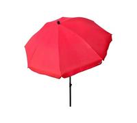 Parasol Aktive Rouge 240 x 230 x 240 cm (6 Unités)