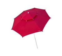 Parasol Aktive Rouge Métal Fibre de Verre 280 x 261 x 280 cm (4 Unités)