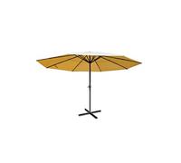 Parasol Aluminium Meran Pro Ø 5m Crème Gris