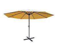 Parasol Aluminium Meran Pro Ø 5m Crème Gris