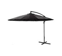 Parasol - Ambiance - Ambiance - Blanc - Gris Foncé - 3 Mètres Multicolore