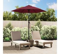 vidaXL Parasol Aluminium 200 x 224 cm Anthracite – Terrasse & Jardin